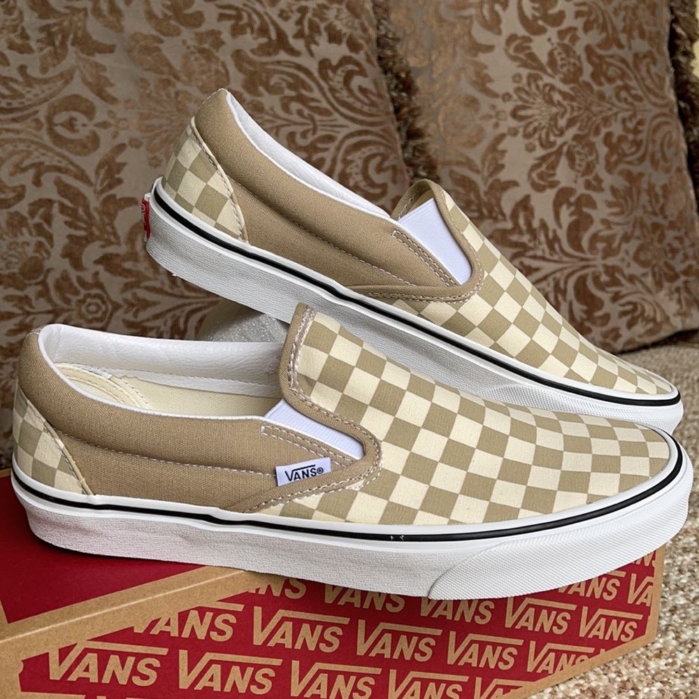 Vans Classic Slip-On Checkerboard Incens/Trwht Men - Picture 9 of 16